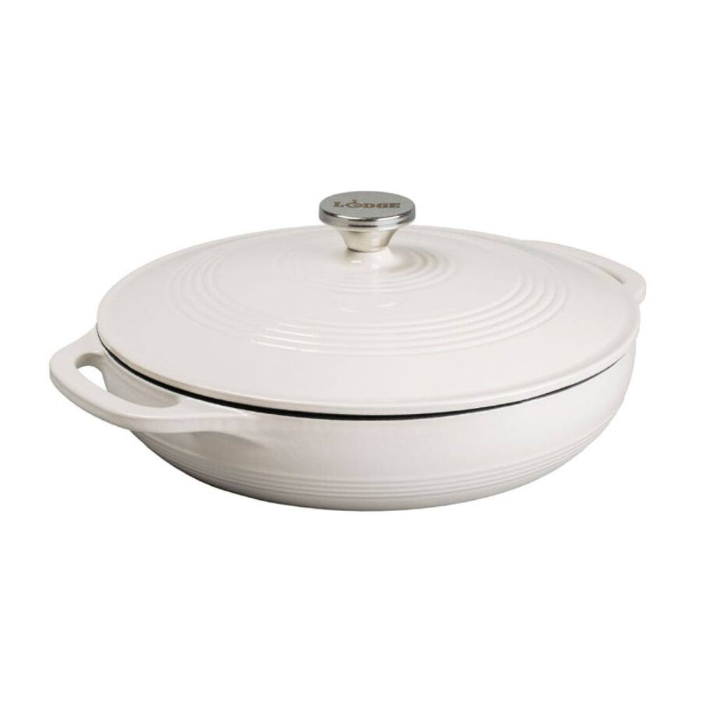 Red Cast Iron Casserole Dish 3.6 qt Z785