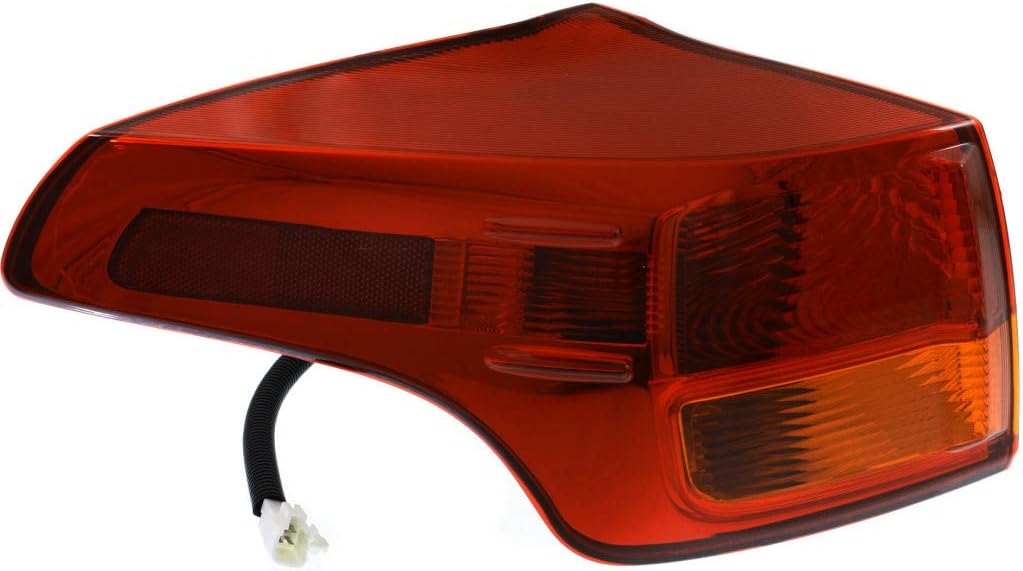 Outer Tail Light Assembly Passenger Side Halogen D54943