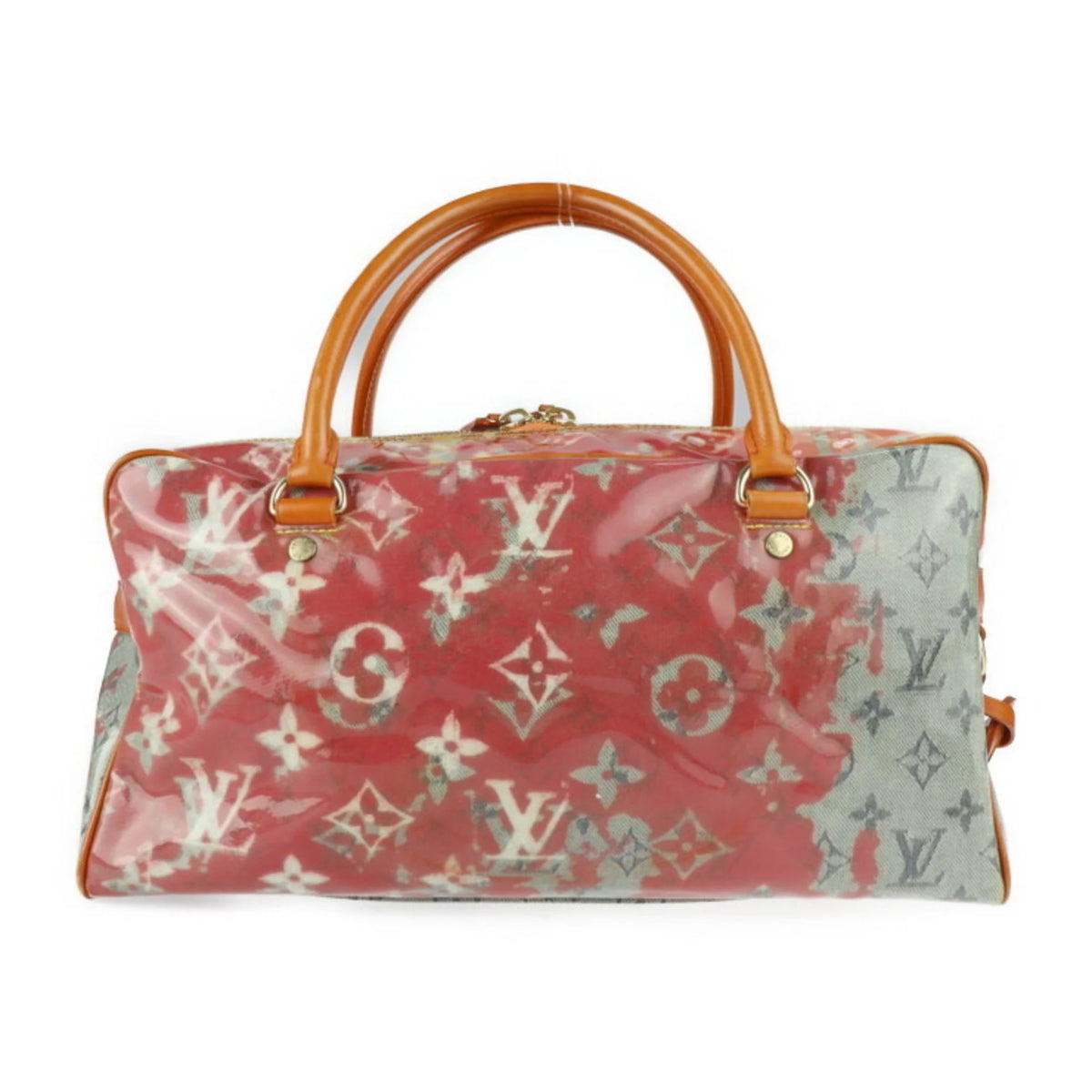 Pre-Owned Coated Canvas Leather Handbag S953756
