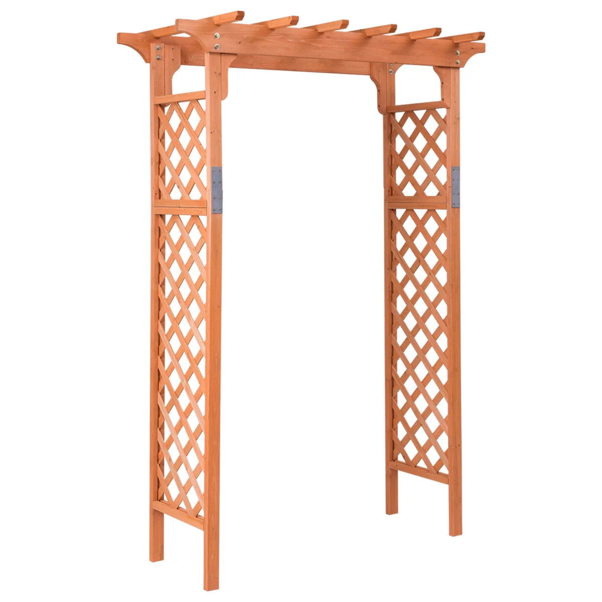 Wooden Garden Arch Trellis Pergola E4430