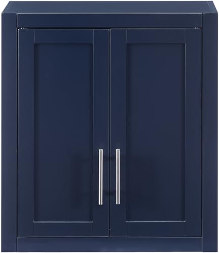 White Wall Mounted Bathroom Storage Medicine Cabinet with Shelves Q54086