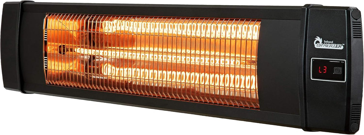 Carbon Infrared Outdoor Heater, Black P8578