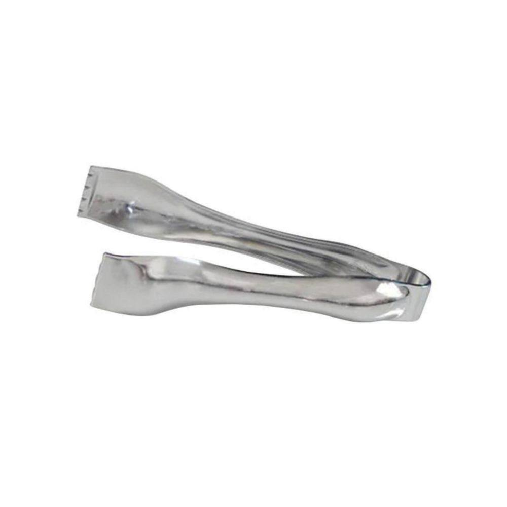 48ct 8.5x22 Silver Disposable Plastic Serving Tongs M775708