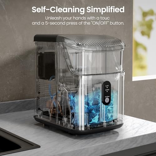 Countertop Nugget Ice Maker with Chewable Ice, 35lbs/Day V7111