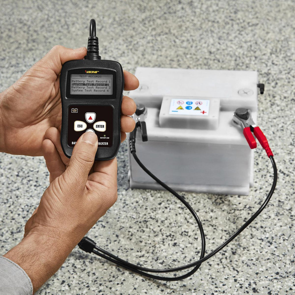 12V Digital Battery and System Tester W170