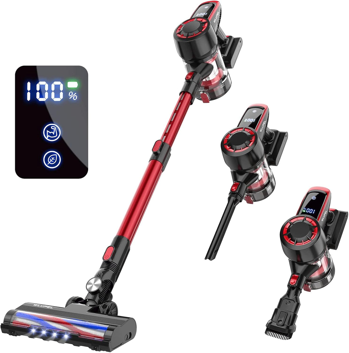 Cordless Stick Vacuum Cleaner, 25KPA, Lightweight Handheld B945