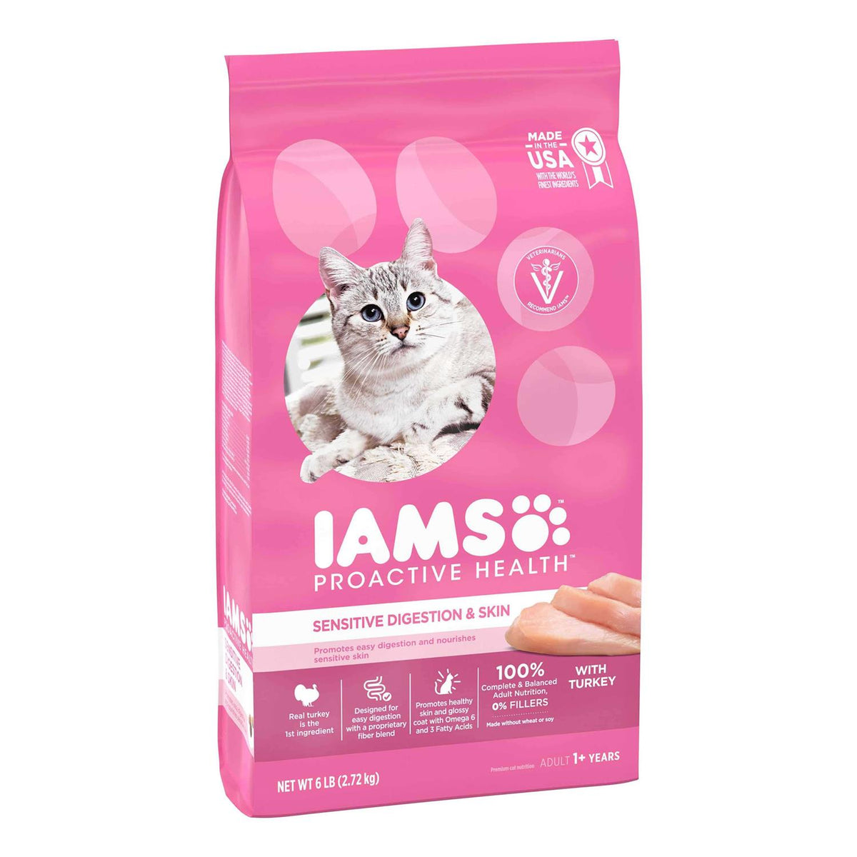 Sensitive Digestion & Skin Dry Cat Food C3719
