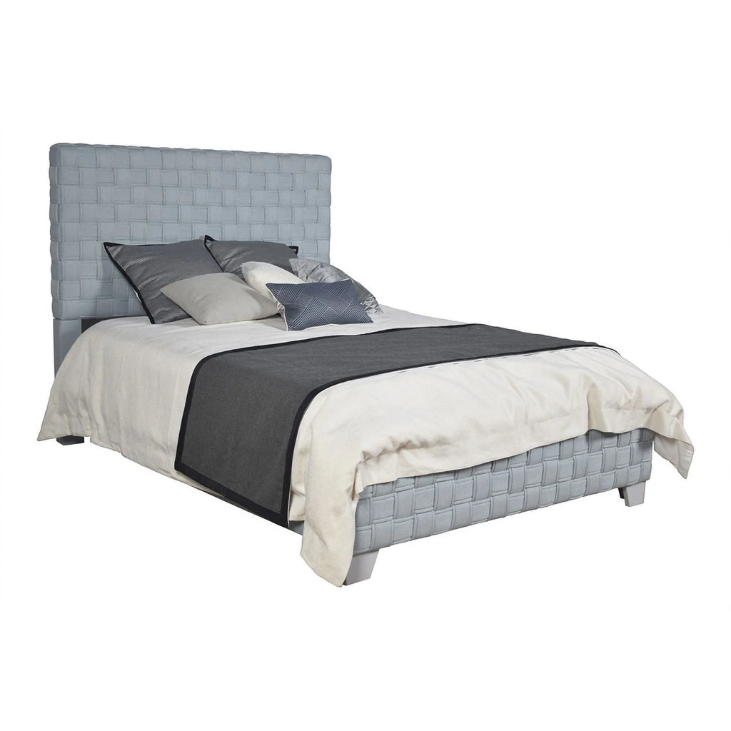 Chenille Upholstered Bed W6041