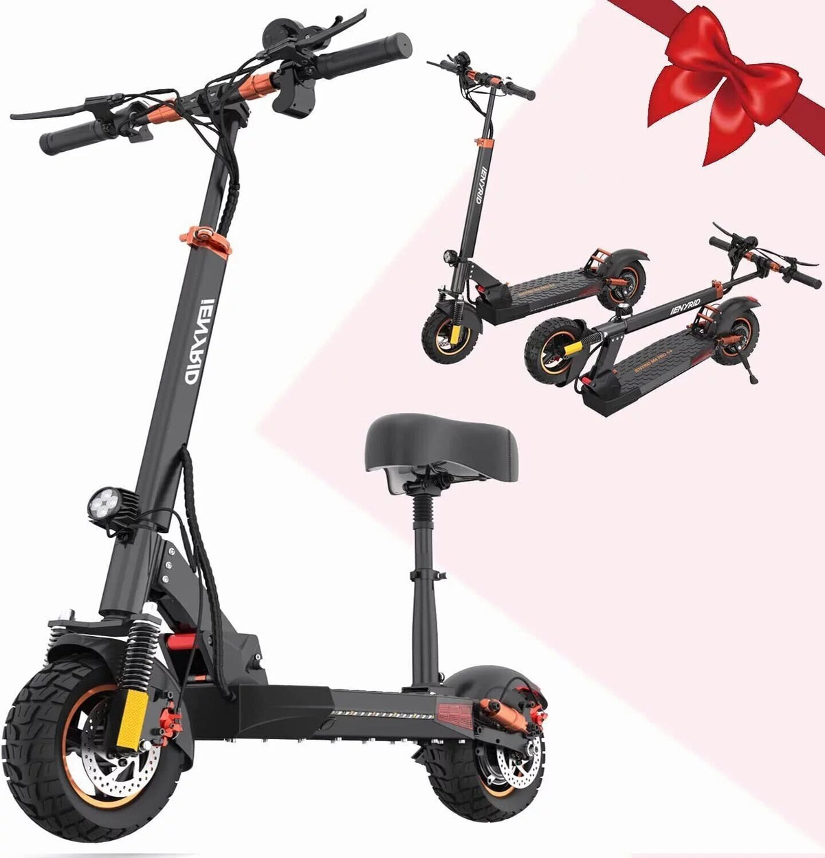 800W Foldable Electric Scooter 28 MPH 22 Miles 10 inch Tires F574227