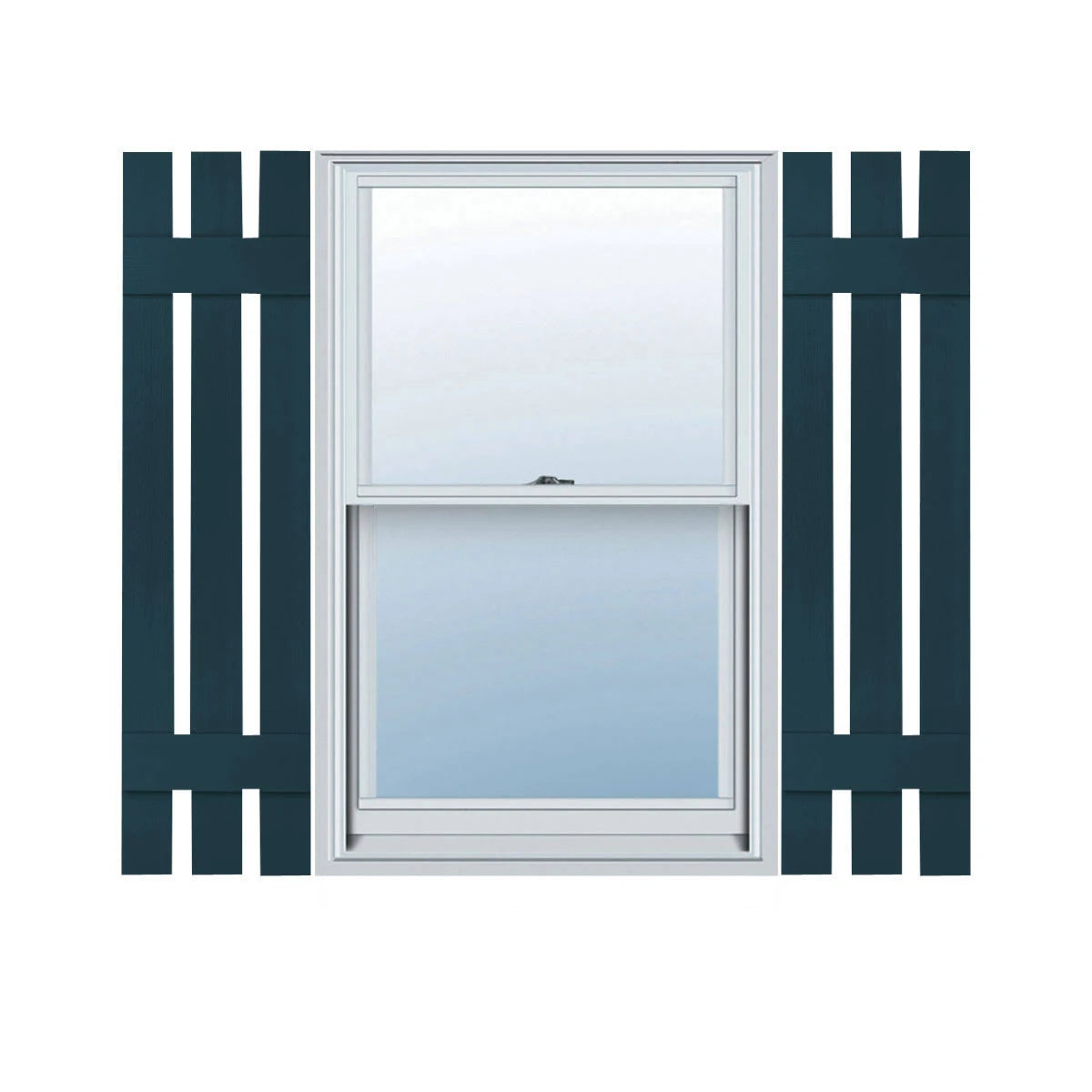 Midnight Board-n-Batten Shutters, Per Pair K757