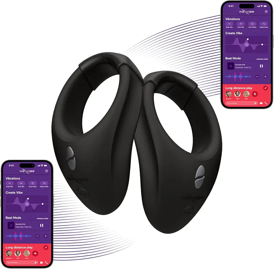 Wearable Vibrating Cock Rings Set V13358