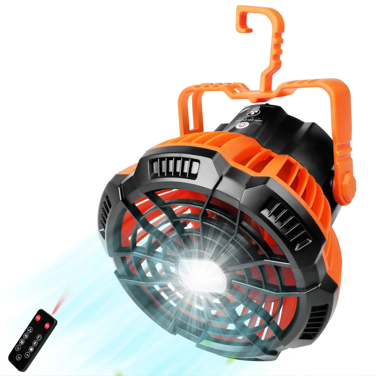 2-in-1 Camping Fan Lantern Power Bank P39810
