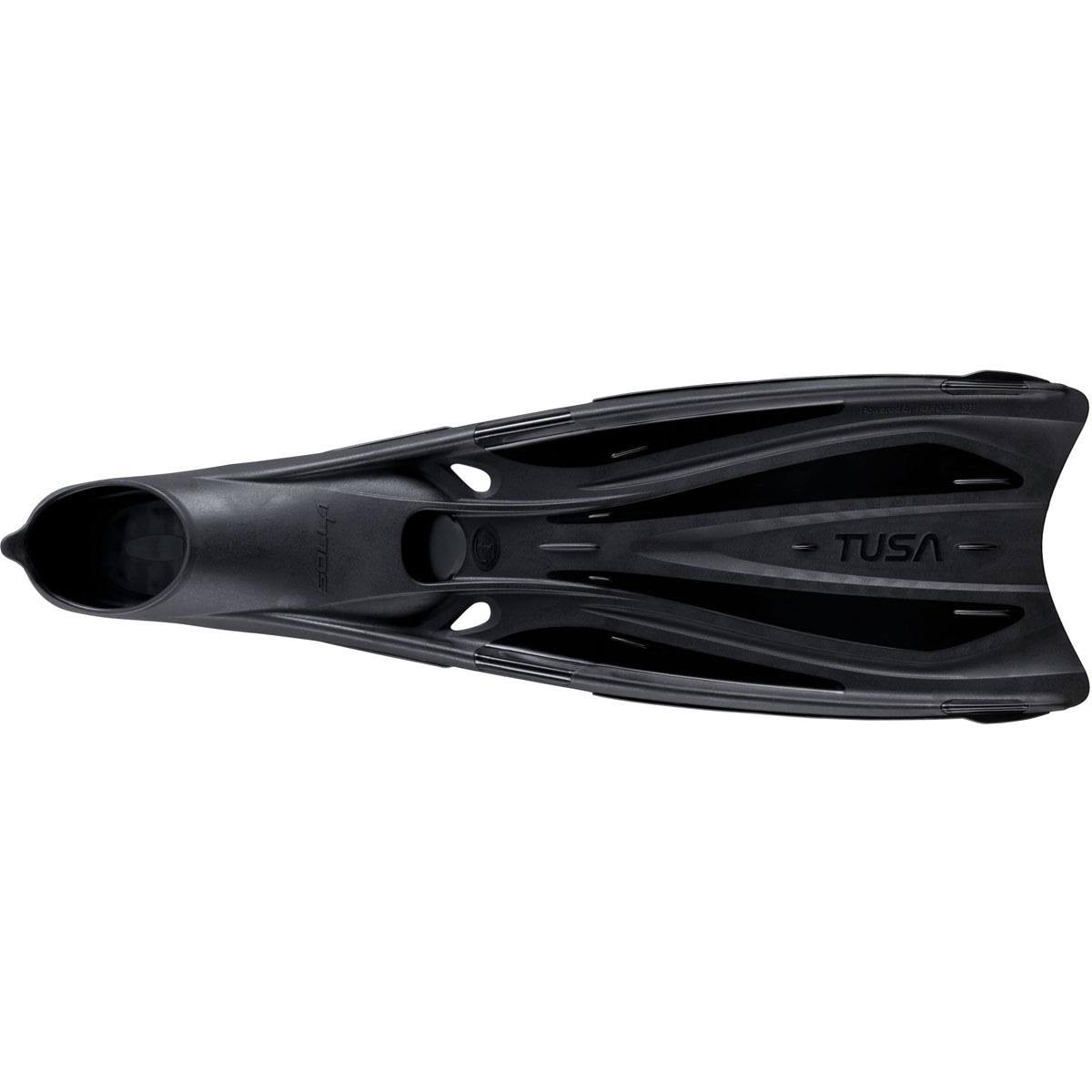 Black Small Full Foot Fins W5913
