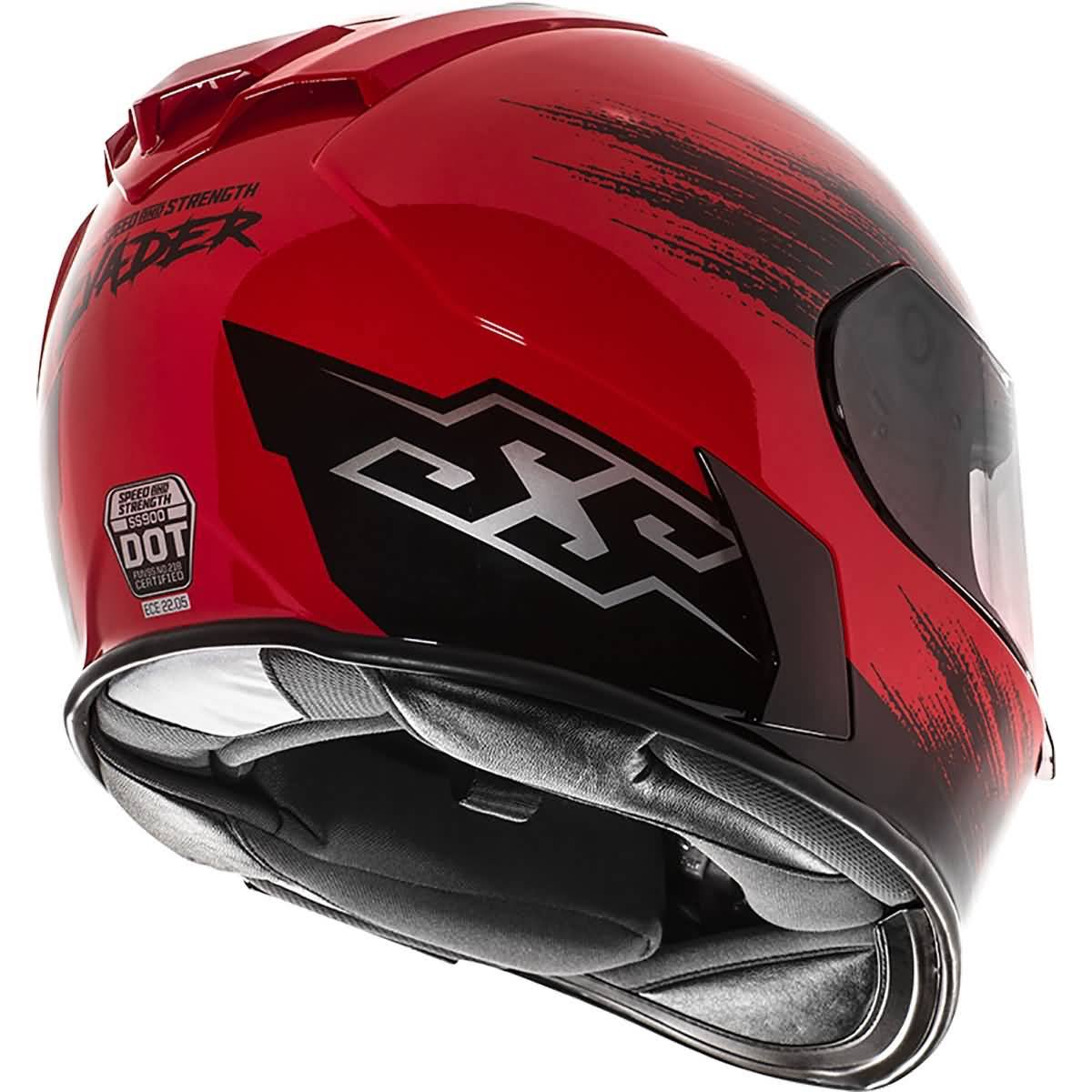 Hi-Vis Yellow Motorcycle Helmet Y19613