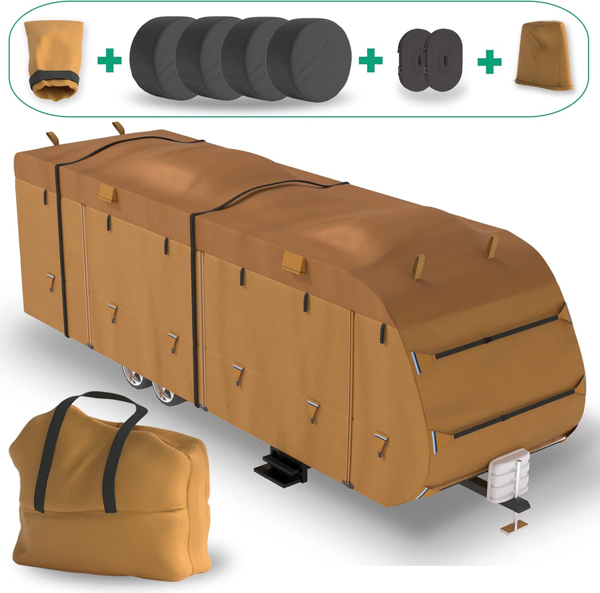 22'-24' RV Trailer Covers with Storage Bag Y541402