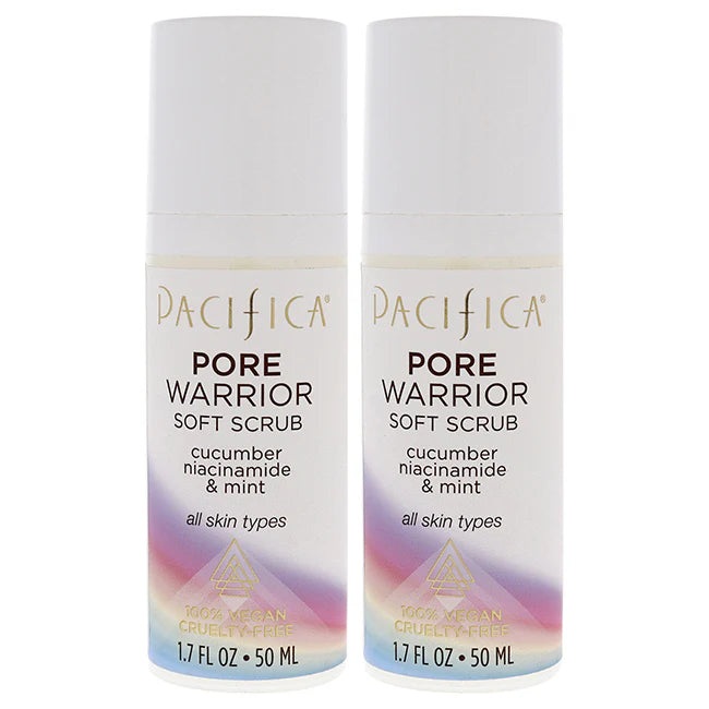 Pore Warrior Soft Scrub 1.7 oz Pack of 2 W6458