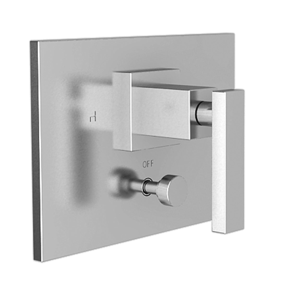 Balanced Pressure Tub & Shower Diverter Plate with Handle Z9055