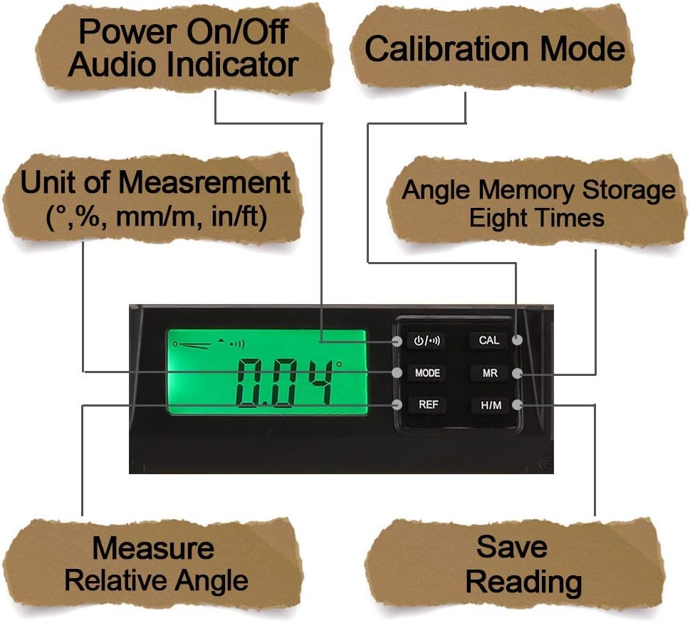 24-Inch Digital Torpedo Level and Protractor Q4239