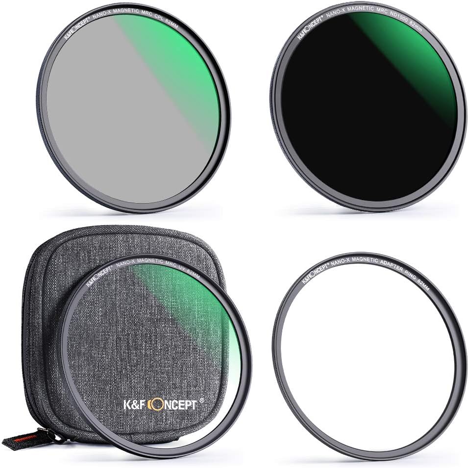 55mm Magnetic Lens Filter Kit with MCUV CPL ND1000 F59701