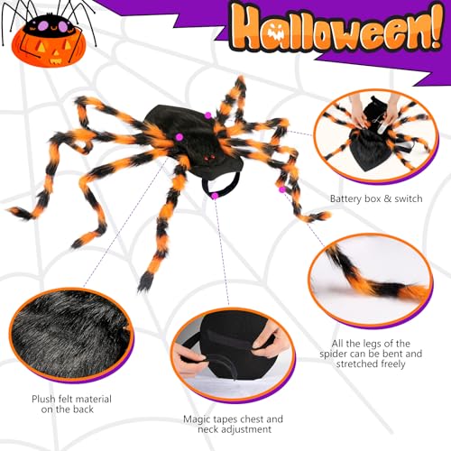 Large Breed Dog Halloween Costume with 64 LED O567876