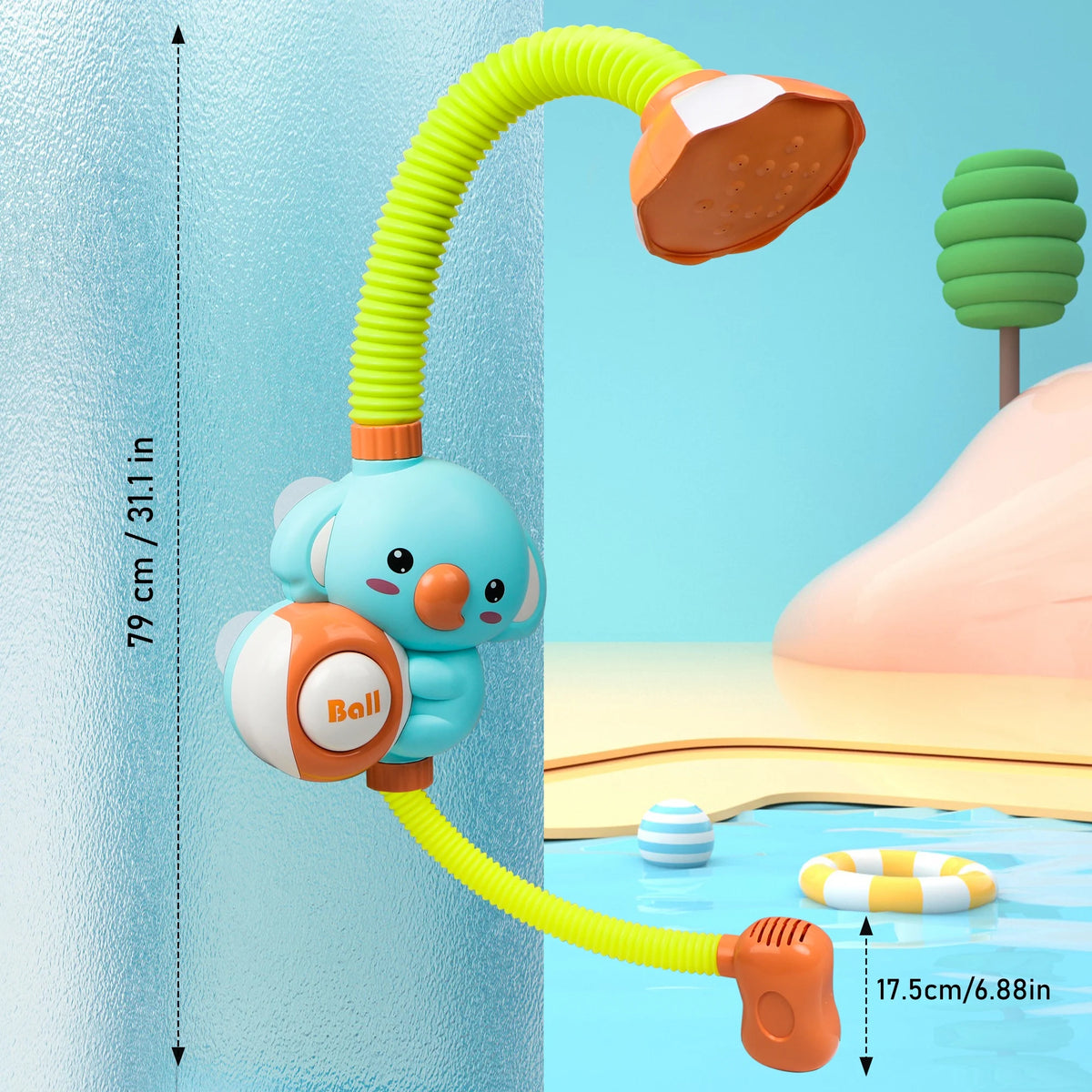 Baby Bath Toy Water Spray Shower Head V587
