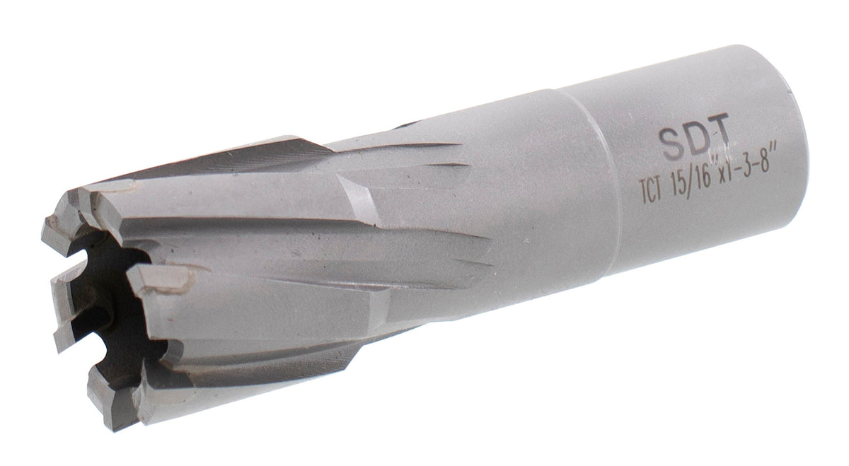15/16" x 1-3/8" Carbide Tip Annular Cutter 3/4" Weldon Z2215