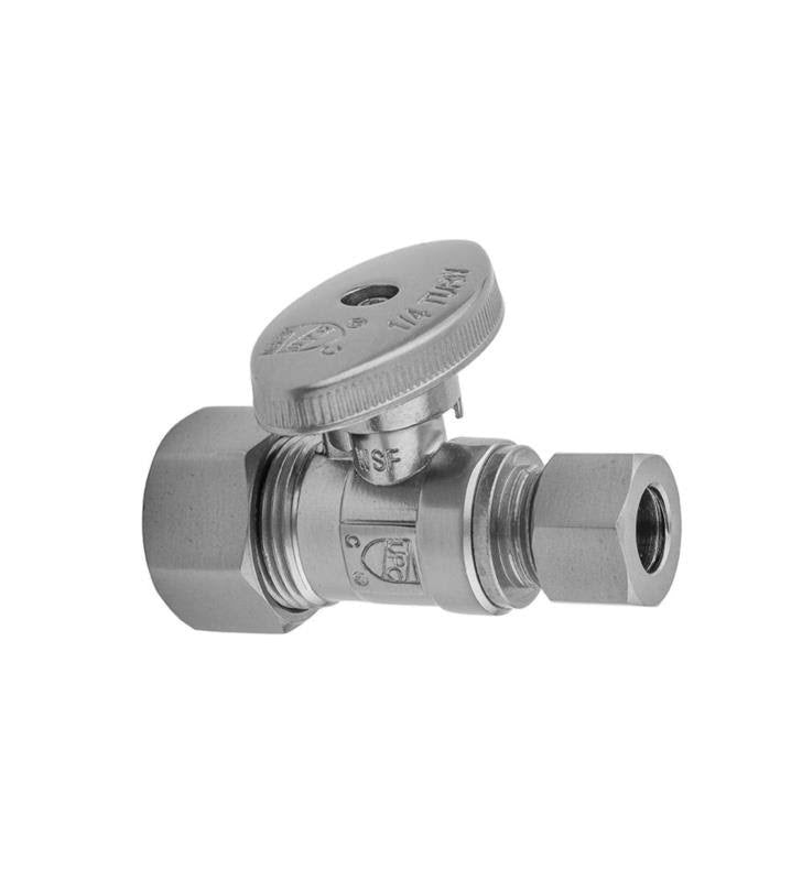Polished Quarter Turn Supply Valve G9308