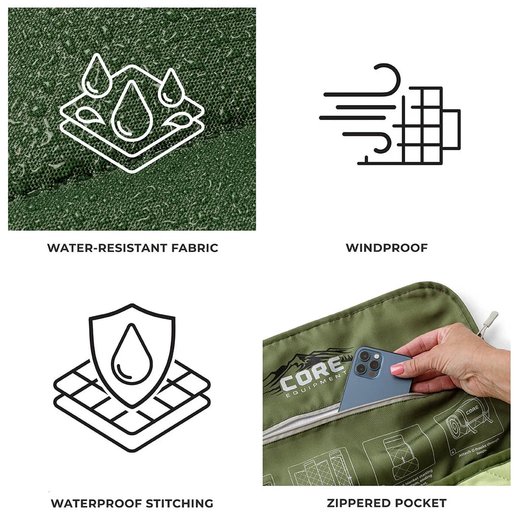 Green Tent Blanket T63417