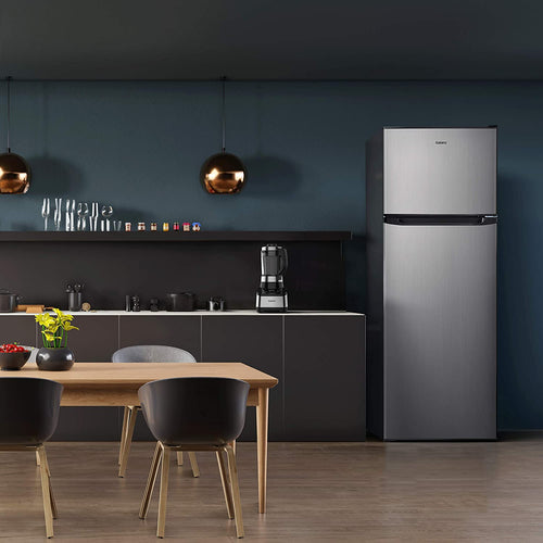 12 Cu Ft Top Freezer Refrigerator, Frost Free, Stainless Look G6811