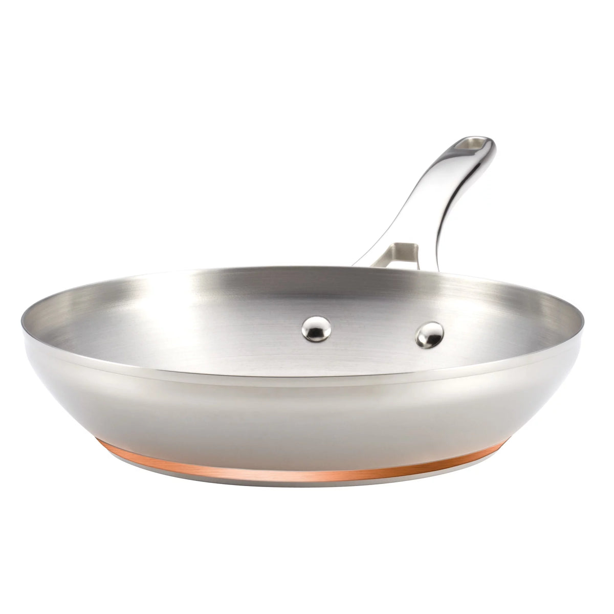 8" and 9.5" Stainless Steel Frying Pan Set Y3768