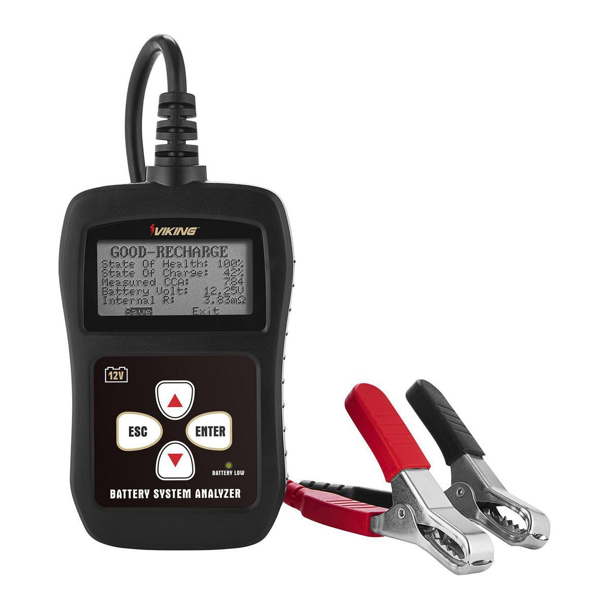 12V Digital Battery and System Tester W170