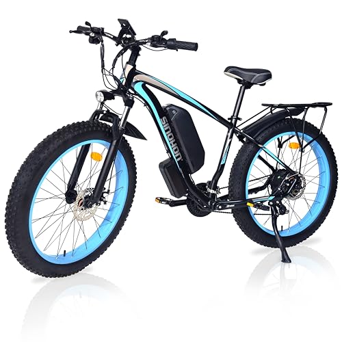26'' Fat Tire Electric Bicycle with 750W Motor and 48V 13Ah Lithium Battery F608