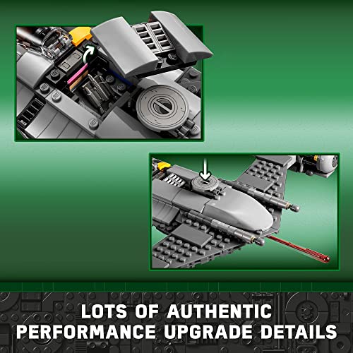 LEGO Star Wars N-1 Starfighter Building Set with Baby Yoda Grogu and Droid Toy Figures U12007