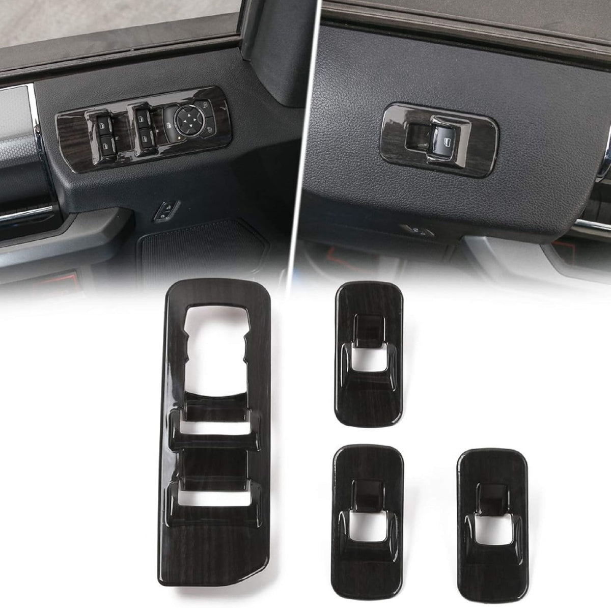 Wood Grain Window Lift Switch Panel Trim Z18229