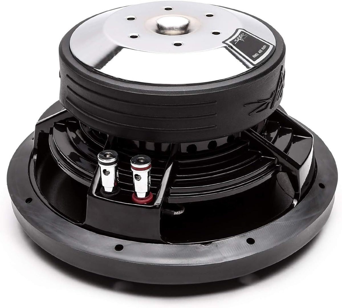 8 600W Dual 2 Ohm Shallow Mount Car Subwoofer F43311