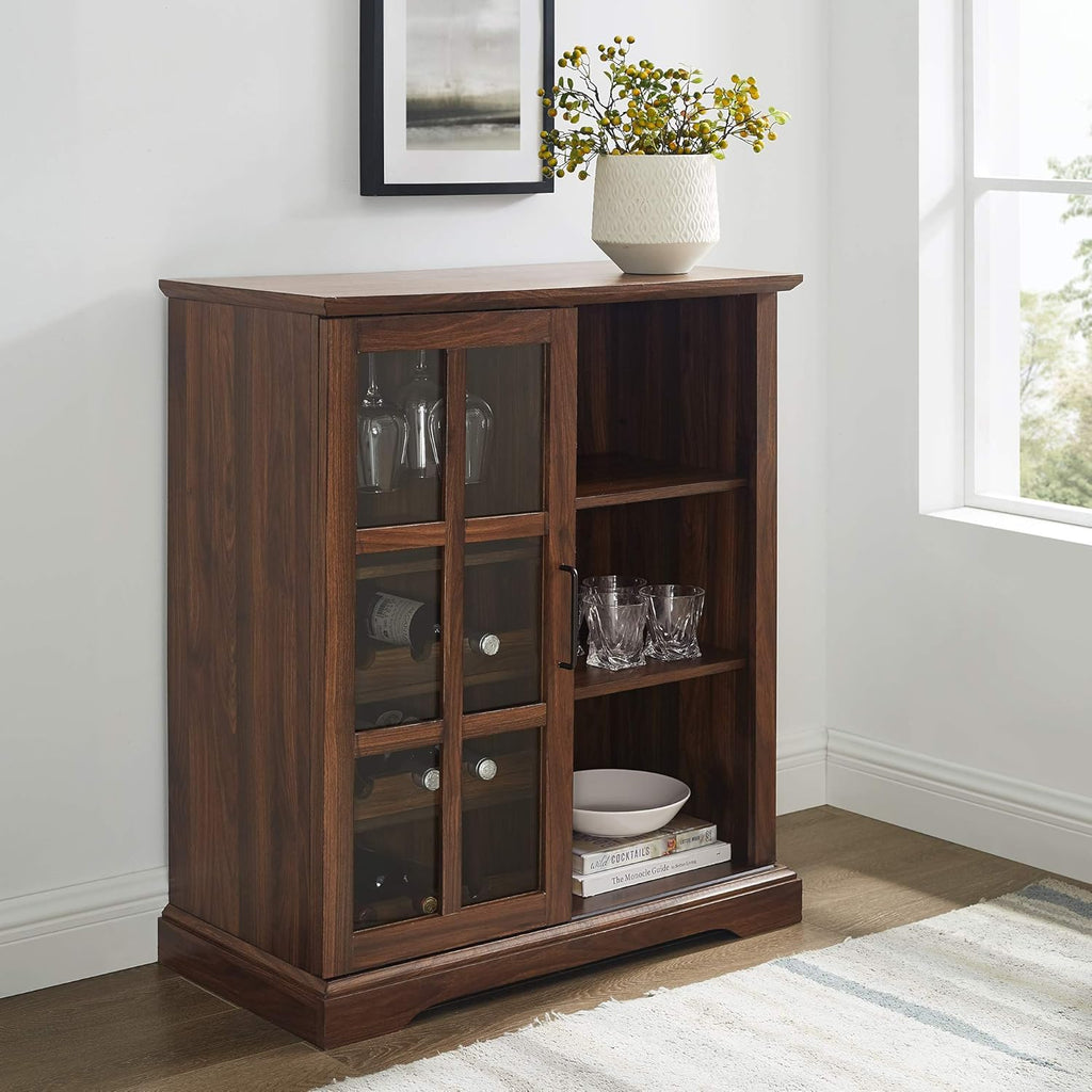 White 48 Inch Wood Buffet Sideboard Storage Cabinet H14458