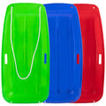 Flexible Plastic Snow Sled with Pull Rope for 1-2 Rider I1868