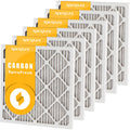 MERV 10 Carbon Pleated Filters 6 Pack U592998