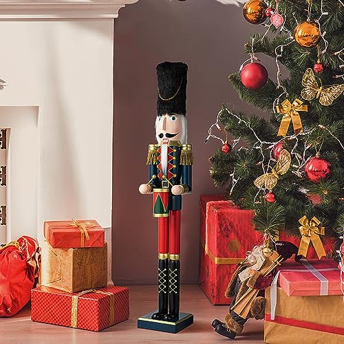 42" H Wooden Nutcracker Decoration O670