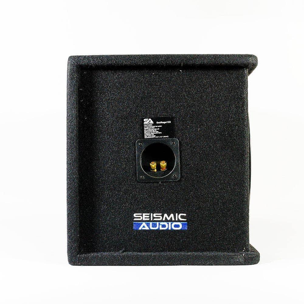 Dual 12 inch 2400 Watt Car Audio Subwoofer Box Enclosure C33861