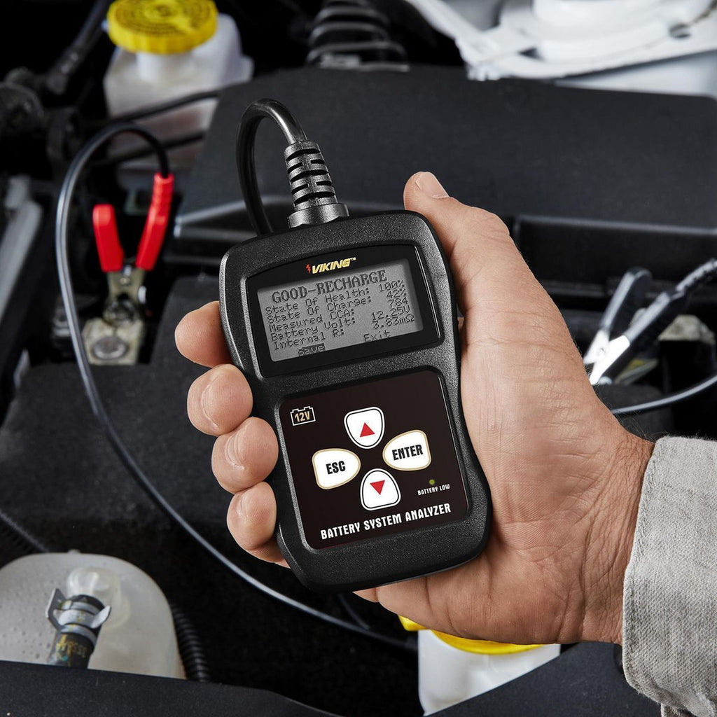 12V Digital Battery and System Tester W170