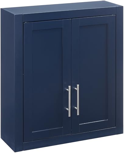 White Wall Mounted Bathroom Storage Medicine Cabinet with Shelves Q54086