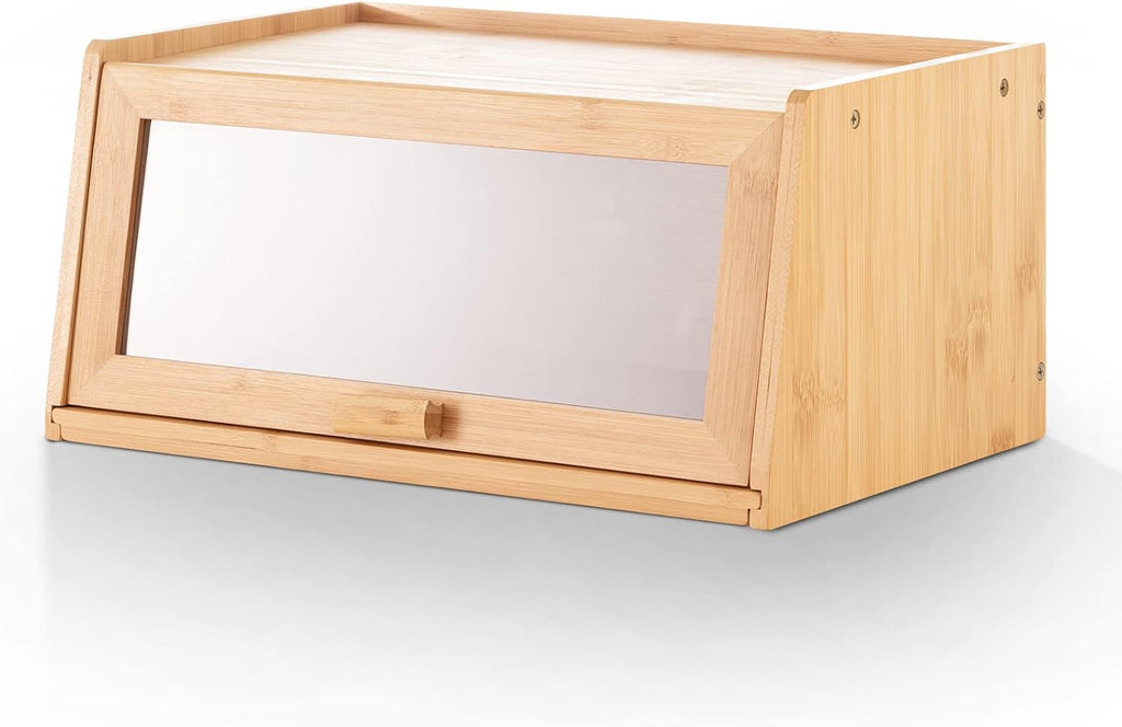 Bamboo Bread Box with Cutting Board H902