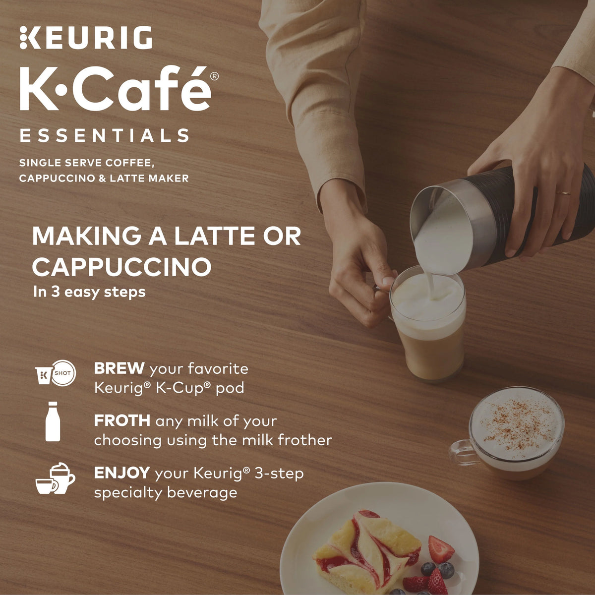 Single Serve K-Cup Pod Coffee Maker U5605