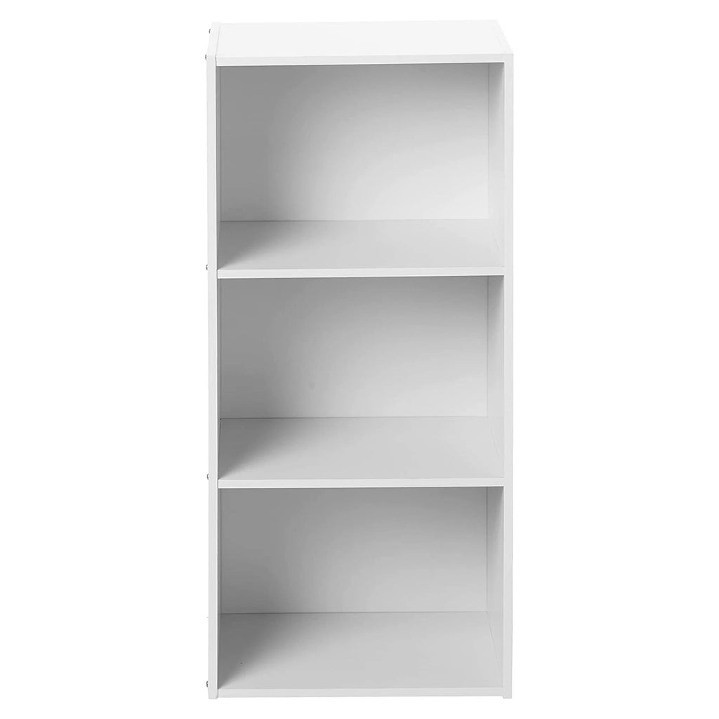White 3-Shelf Bookcase C8158
