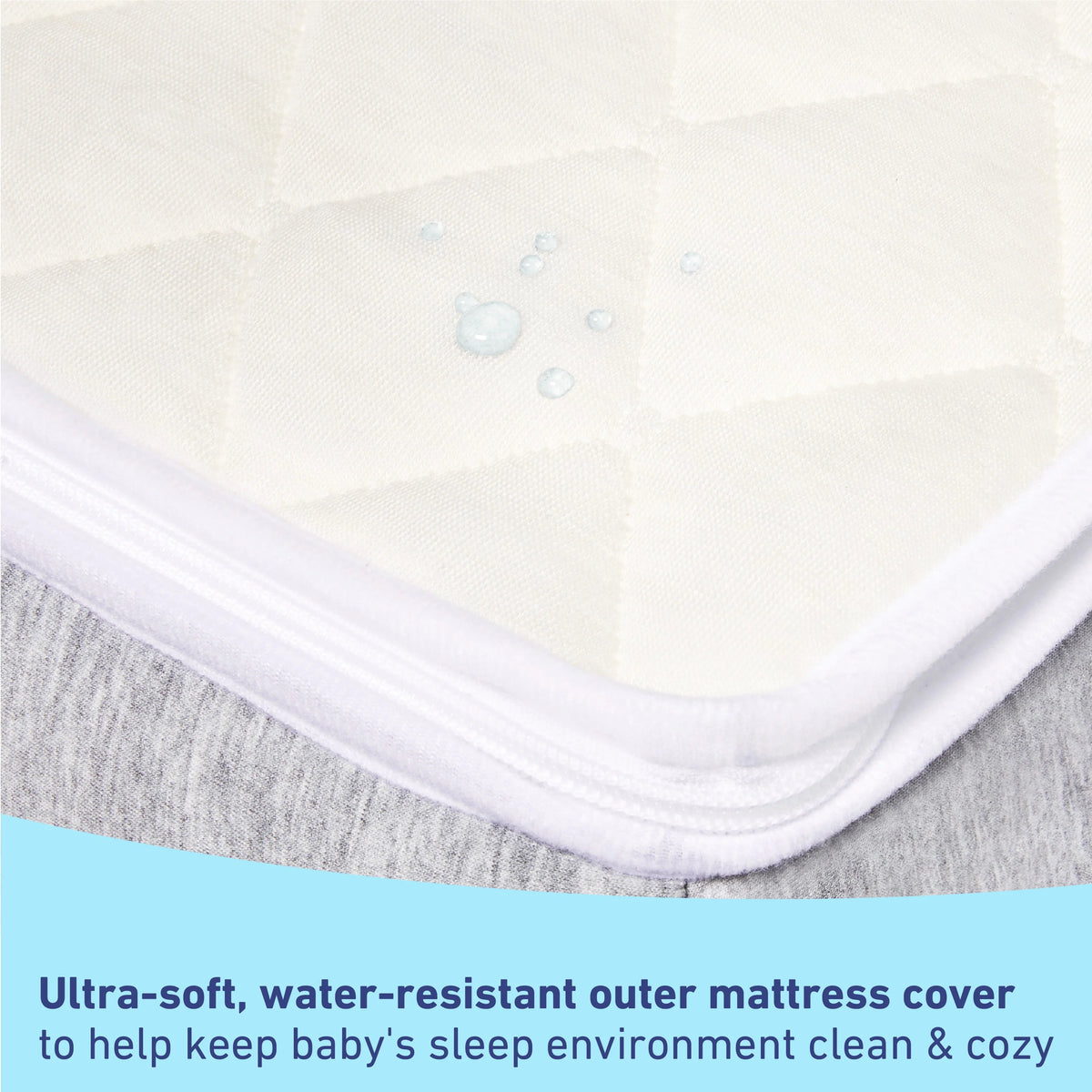2-in-1 Crib and Toddler Mattress F86528