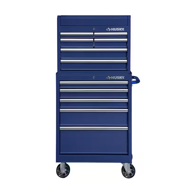 11 Drawer Tool Chest and Cabinet, Blue I6432