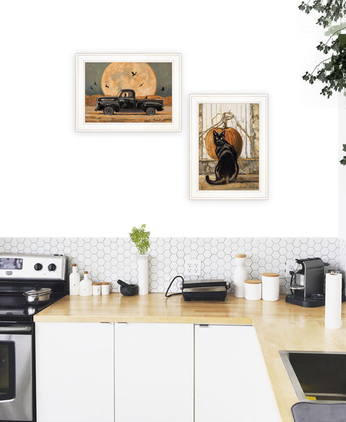 2-Piece Framed Print with White Frame R9672