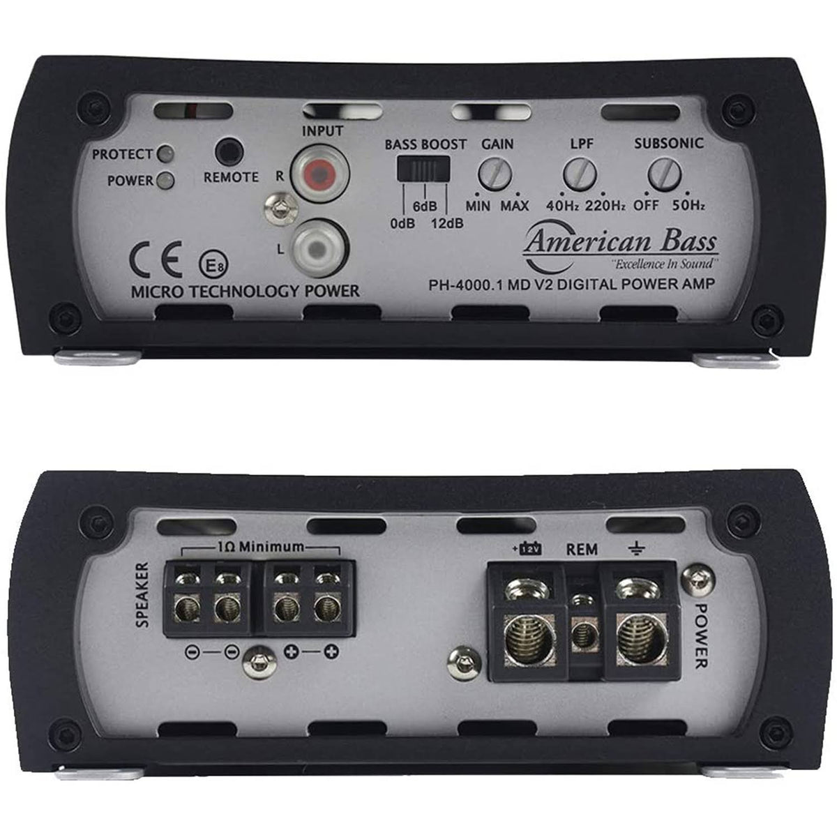 4000 Watts Max D Class Amplifier T529