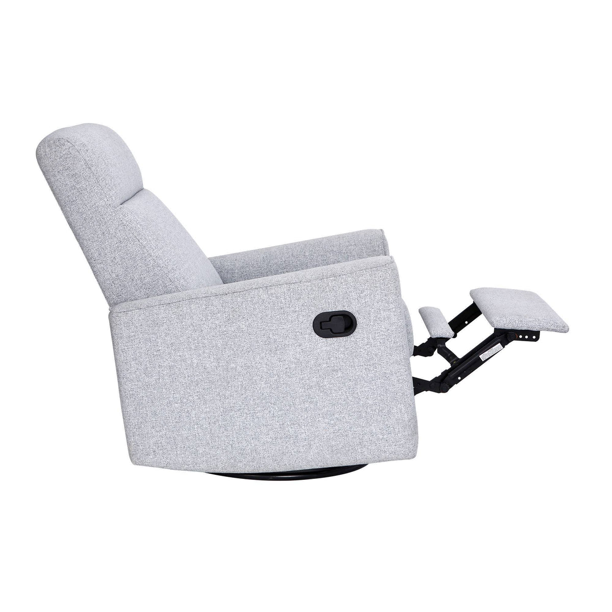 Gray Manual Reclining Glider D1005